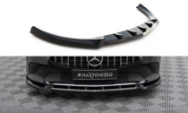 Mercedes-Benz CLA Coupe / Shooting Brake C118 2019+ Frontläpp / Frontsplitter V.2 Maxton Design